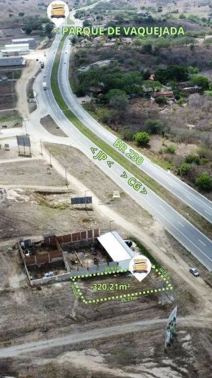 Terreno com 9 metros de frente para a BR 230 - Antes da PRF sentido JP . CG - Foto 7
