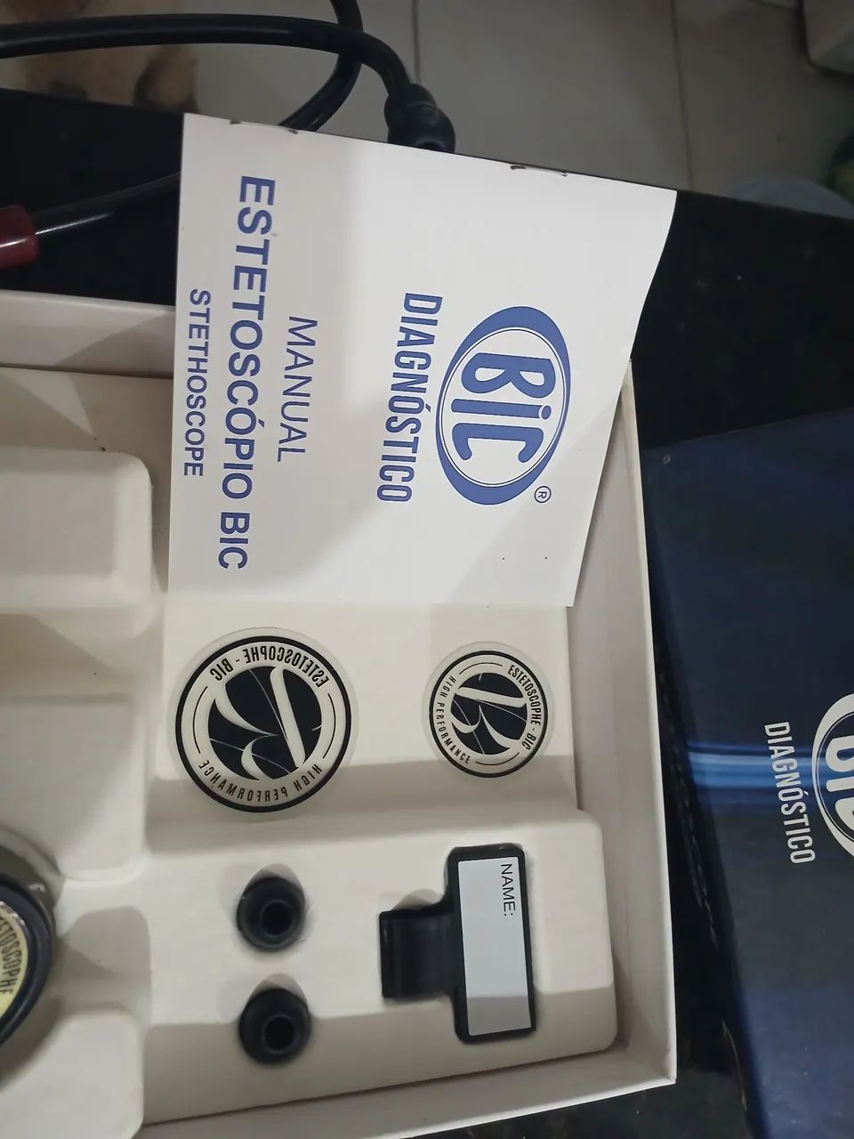 Estetoscópio Bic Eternity III novo - Foto 3