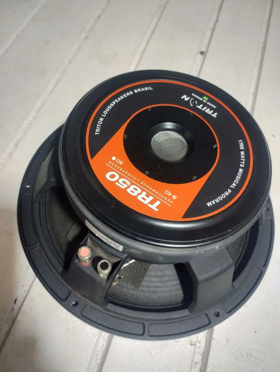 Vendo alto falante Triton de 12 polegadas tr 850 RMS Simi novo  - Foto 2