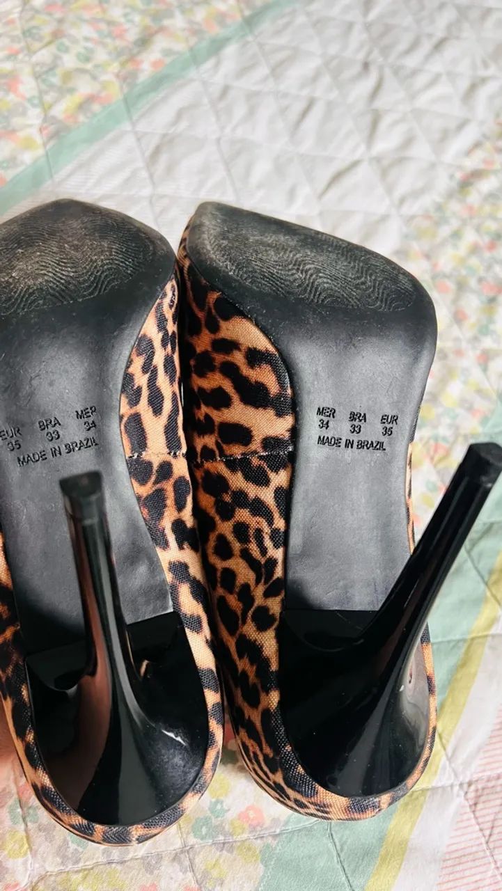 Scarpin Animal Print - Foto 3