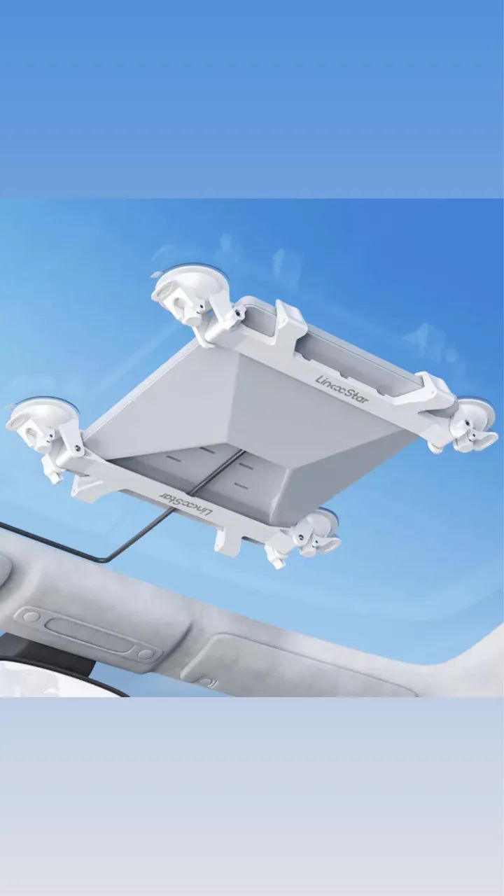Suporte Para Starlink Mini Com Ventosas Para Pára-brisa Teto Solar de Carro   - Foto 2