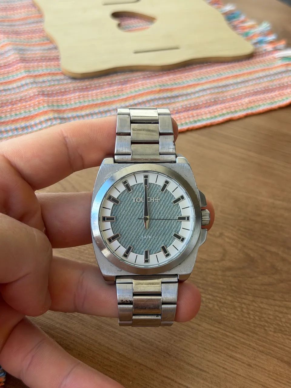 Relógio Touch (technos) 42mm grande veste 44-45 - Foto 2