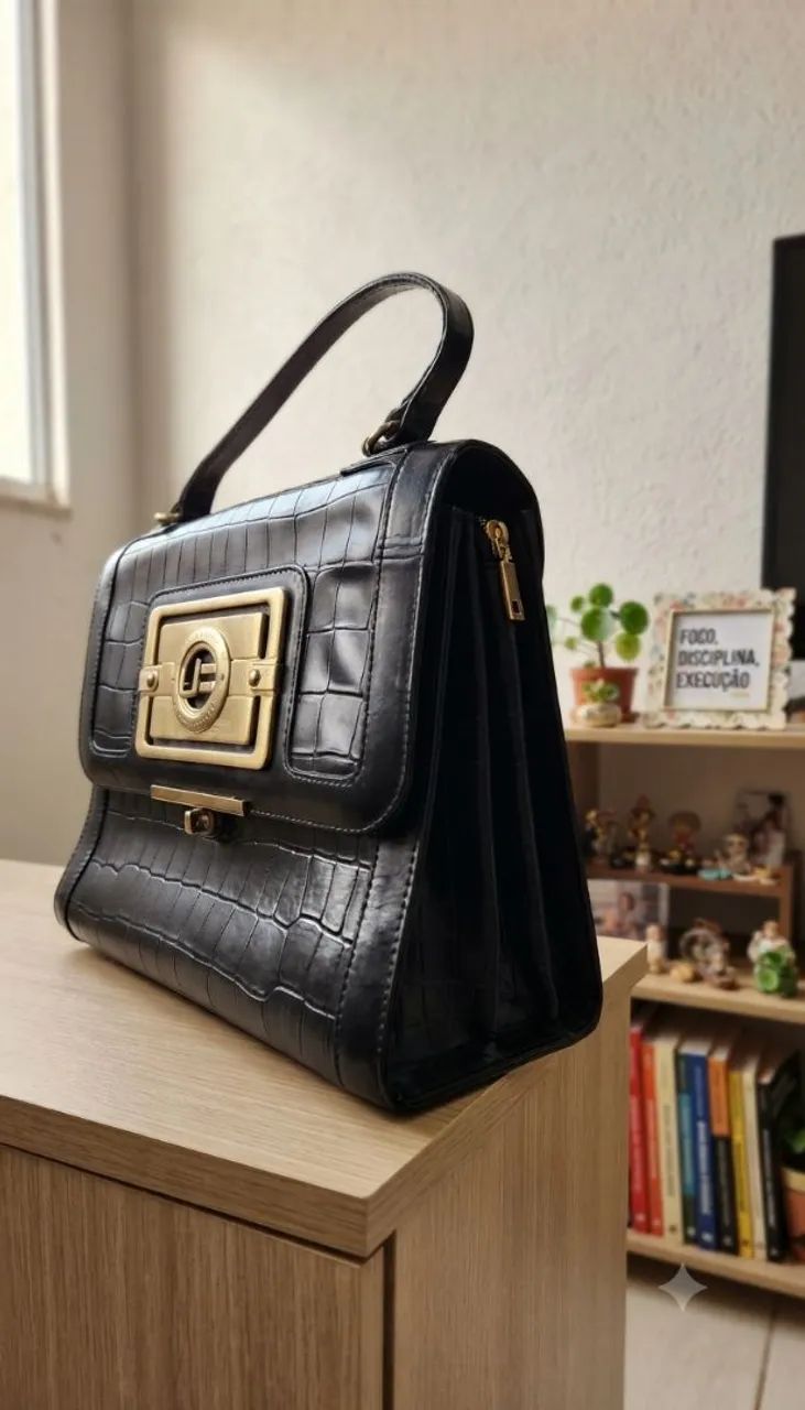 Bolsa feminina couro original  - Foto 2