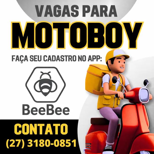 Precisa-se de motoboy autônomo: CPS