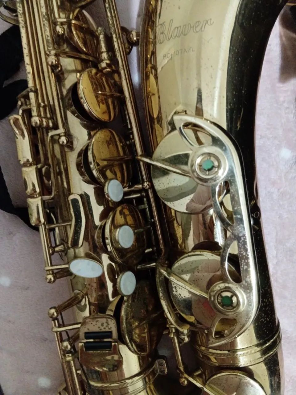 Saxofone Alto Blavera RC-107AL Completo com Case - Perfeito Estado de Funcionamento - Foto 3