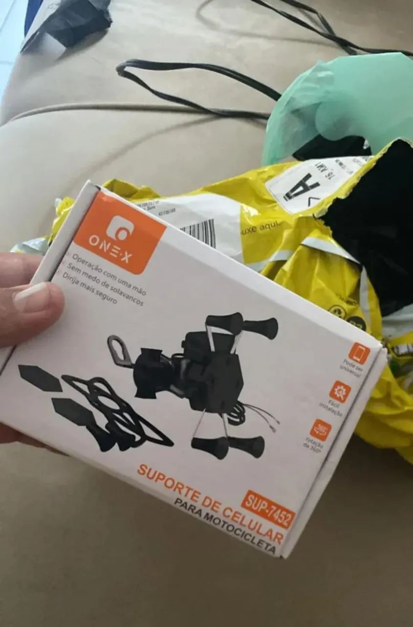 Suporte para celular moto  - Foto 2