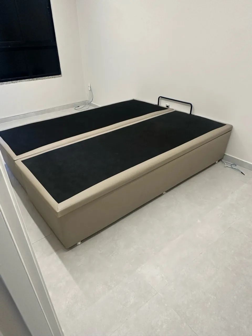 Base cama NOVA QUEEN BAÚ ORTOBOM 