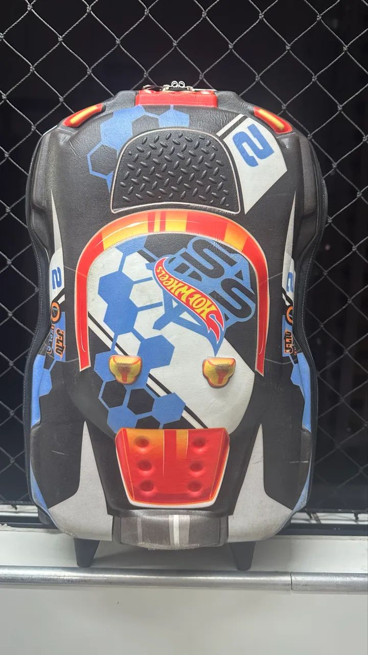 Mochila com rodinhas Hot Wheels  - Foto 2