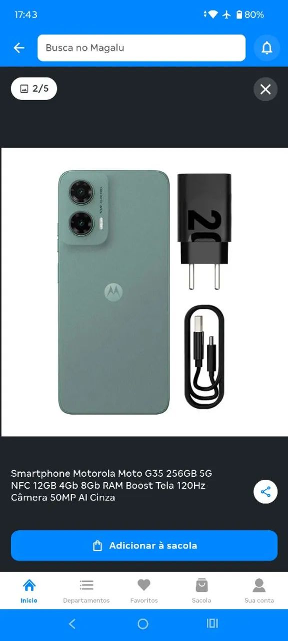 Celular moto g35 - Foto 2