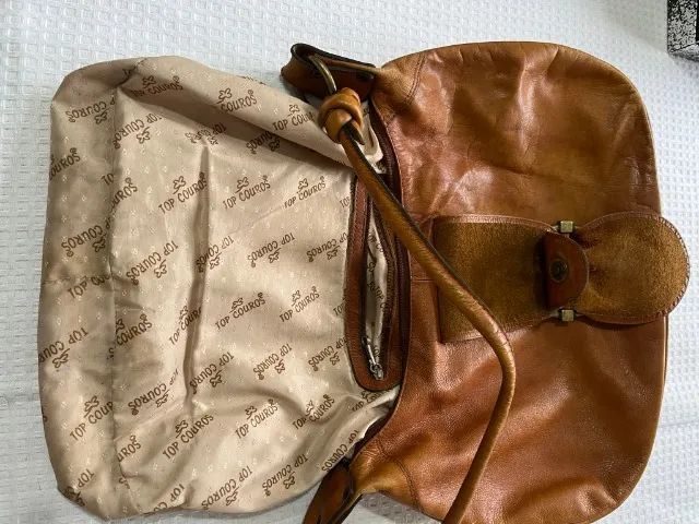 bolsa couro - Foto 4