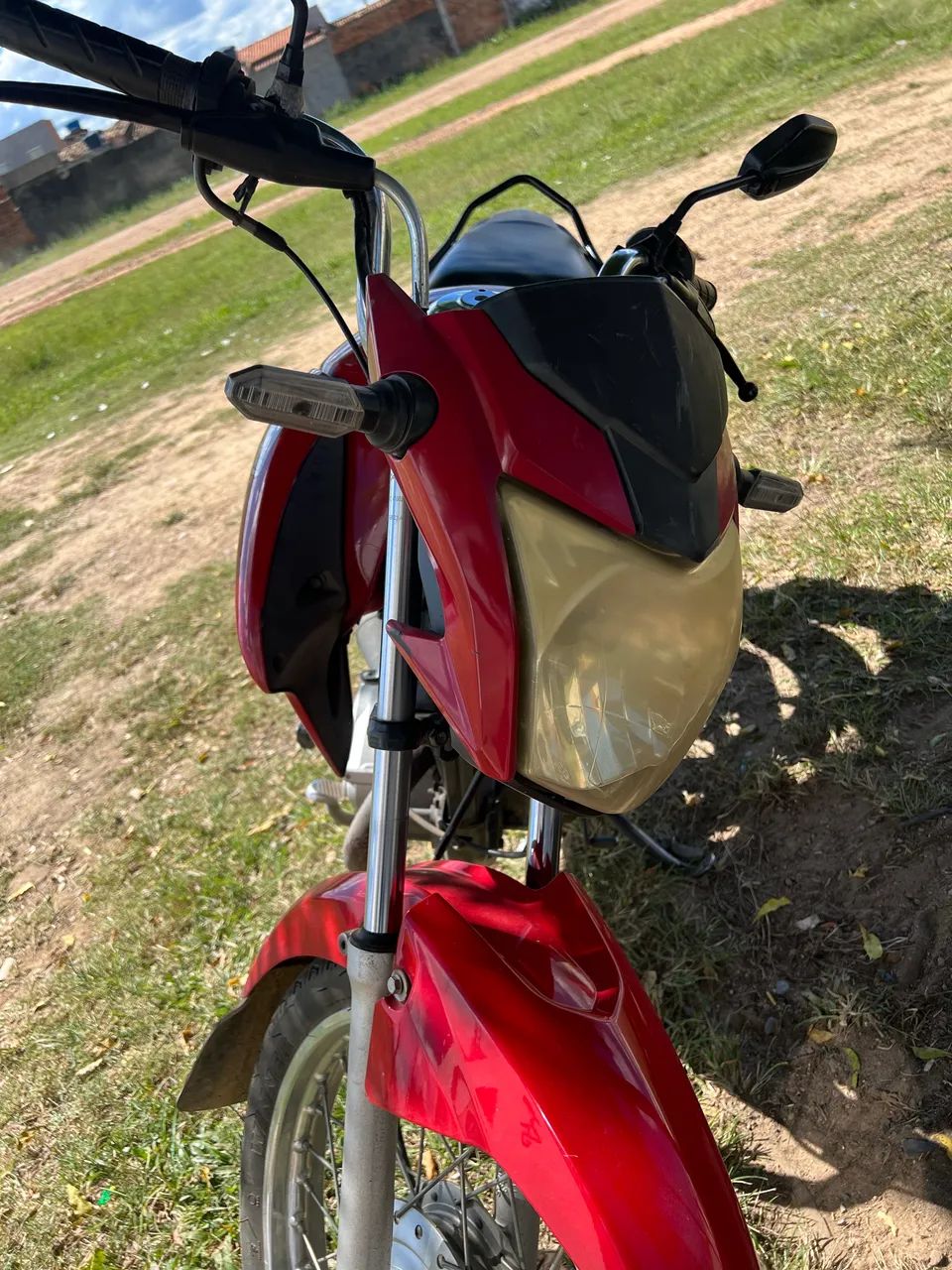 Honda CG Fan 2012 vermelha ATRASADA - Foto 4