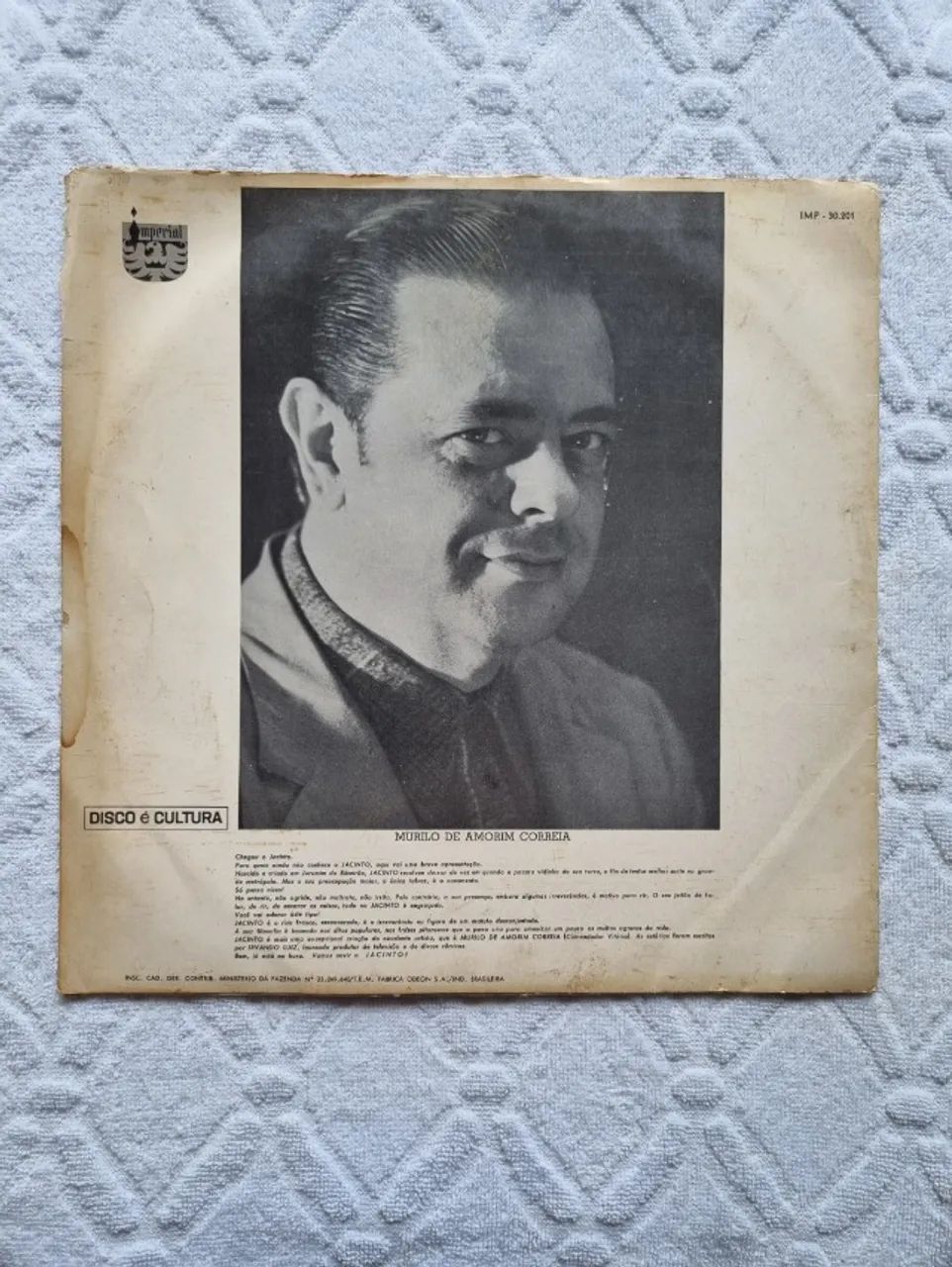 Disco LP  As Aventuras Do Jacinto Gravadora Imperial1970 WHATSAP * TIRA em Ctba. - Foto 2