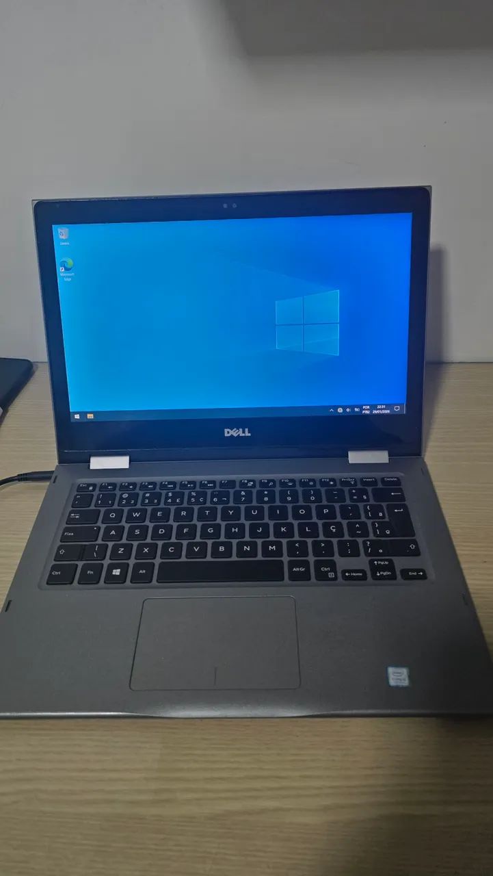 Notebook Dell toque na tela