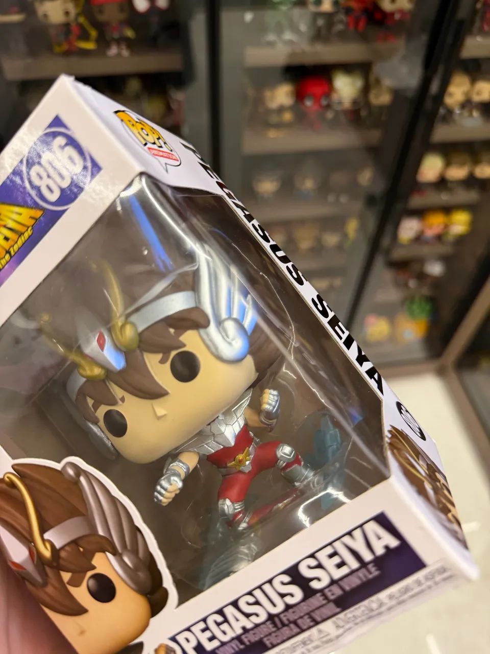 Funko Pop Pegasus Seiya - 806 Cavaleiros do Zodíaco - Foto 5