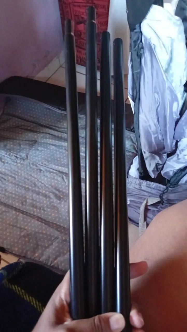 Berço portátil e cadeirinha de descanso novo minha bebe nunca dormiu nele - Foto 3