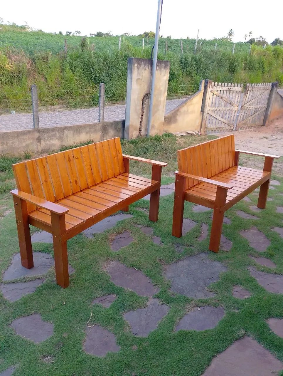 Banco de madeira  - Foto 3