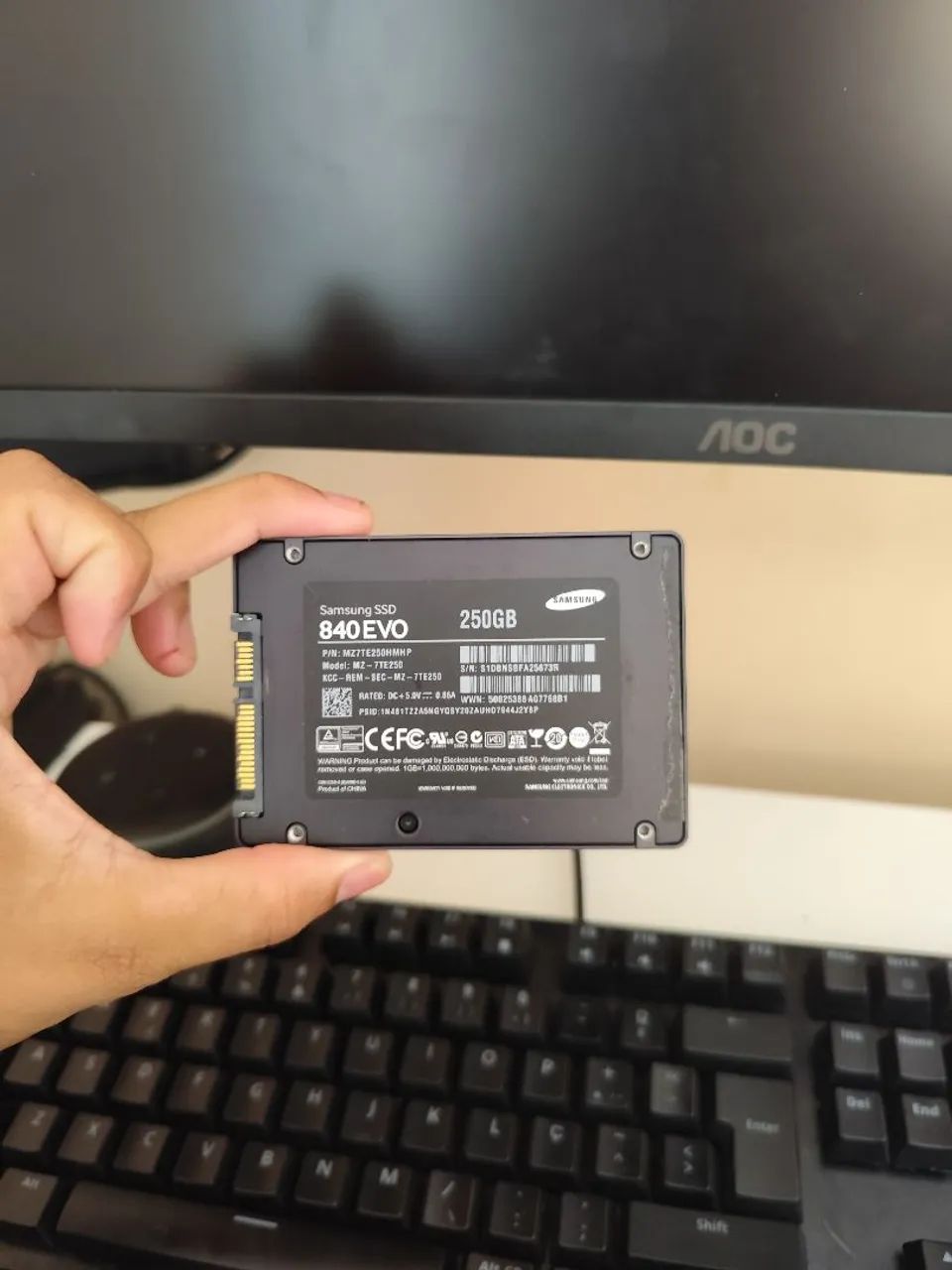 SSD 250gb Samsung