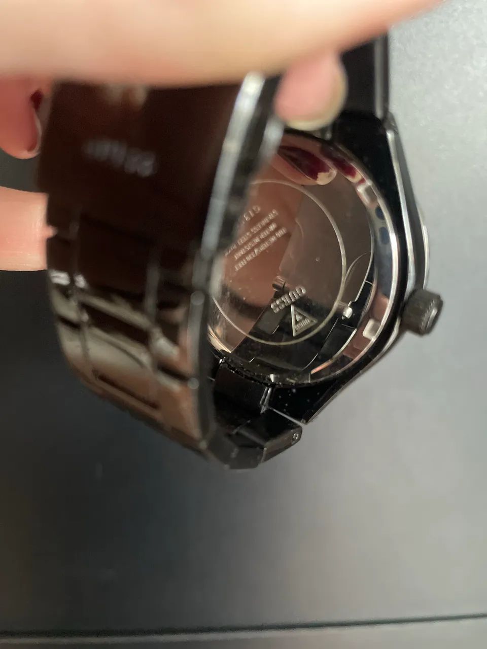Relógio Guess Original Preto com Pedras  - Foto 5
