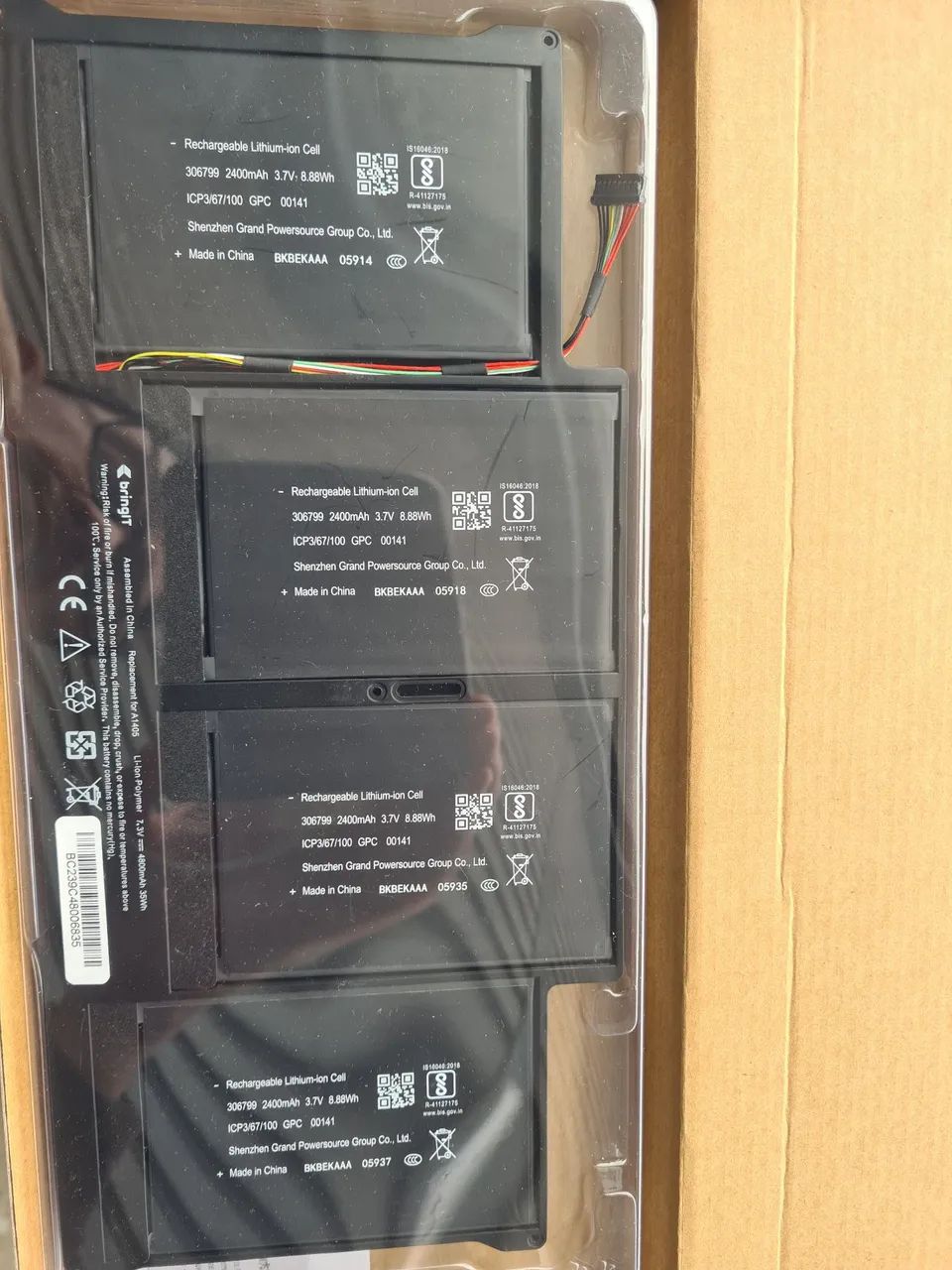 Bateria para Notebook Apple Macbook A1466 A1405 A1369 7.3V - Foto 4