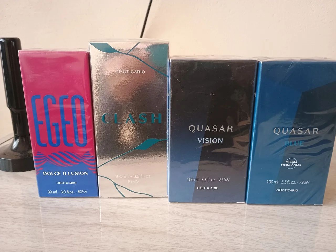 Perfumes O Boticário $160 cada um