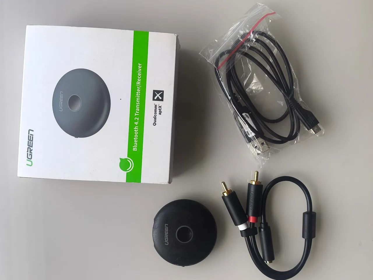 Transmissor e Receptor Bluetooth 4.2 da UGreen