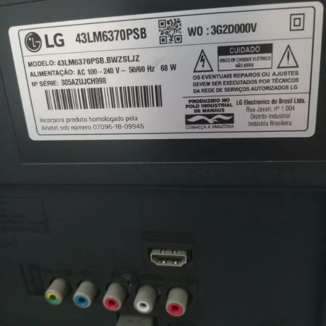 Smart TV LG 43LM6370PSB 43 polegadas Full HD - Foto 2