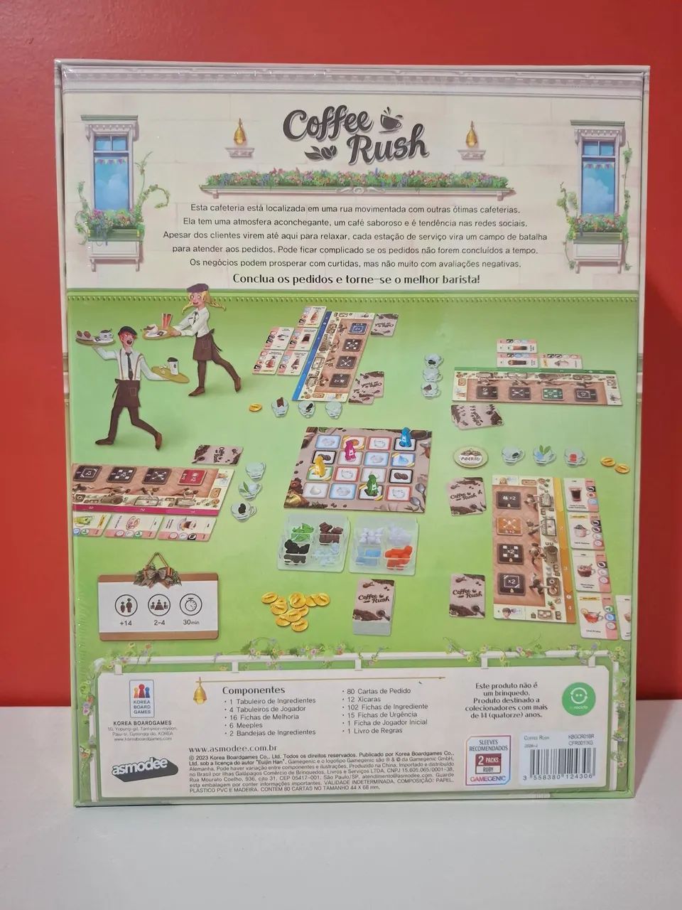 Jogo de Tabuleiro Coffee Rush (Galápagos) + Brinde - Foto 2