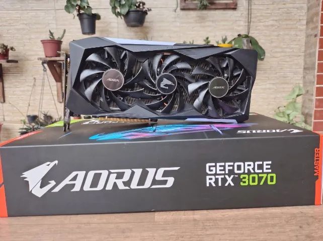 RTX 3070 AORUS Master 8GB - Edição Limitada+NF - Foto 2