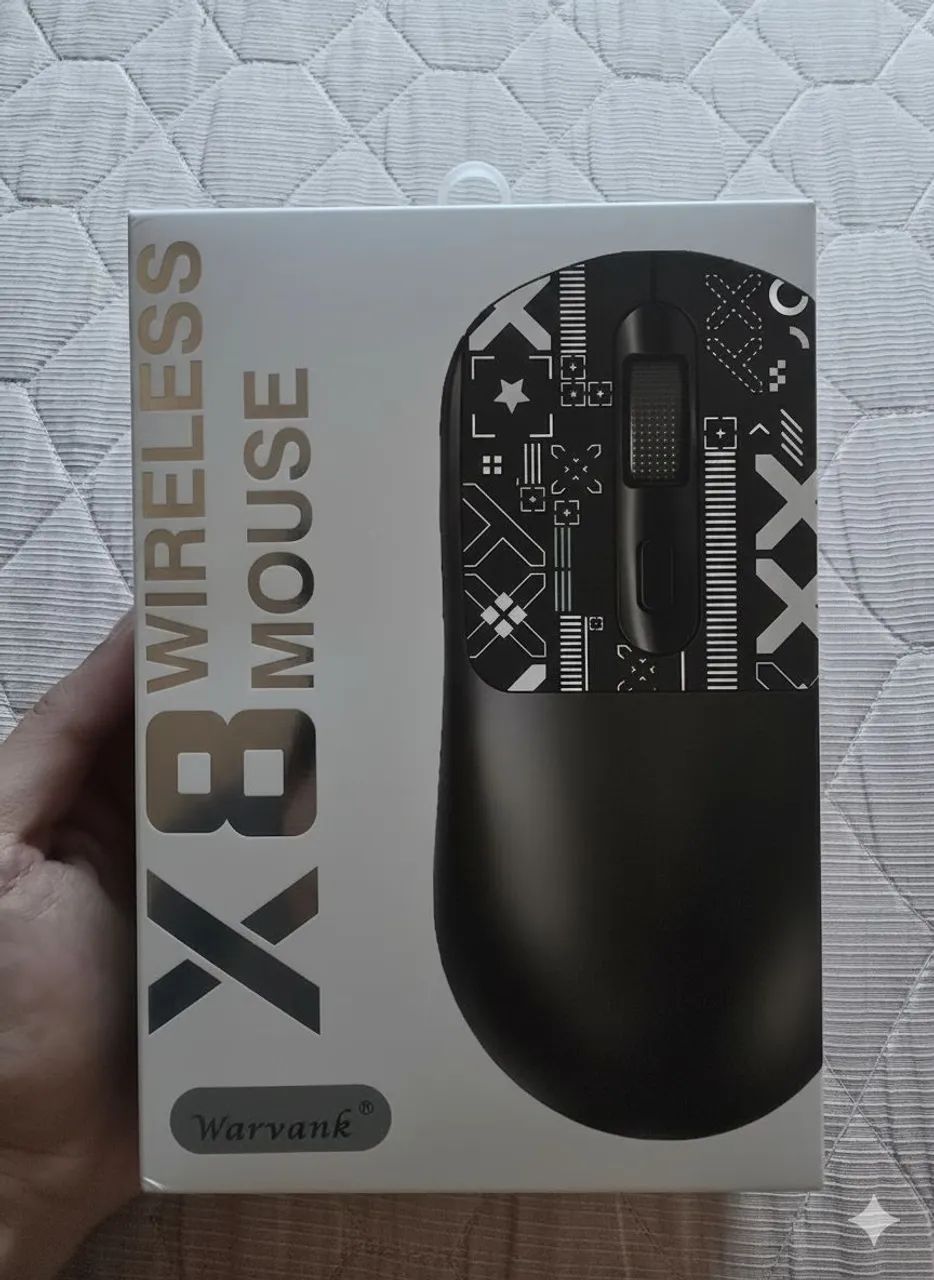 Mouse Gamer Sem fio X8