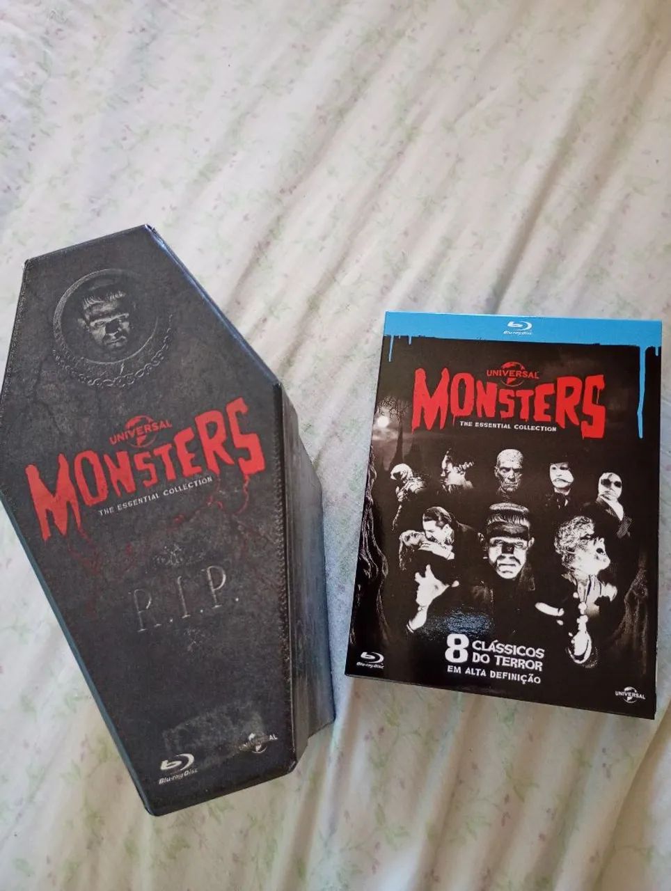 Box Blu Ray Monsters 8 clássicos do terror - DVD, Blu-Ray e Vídeo