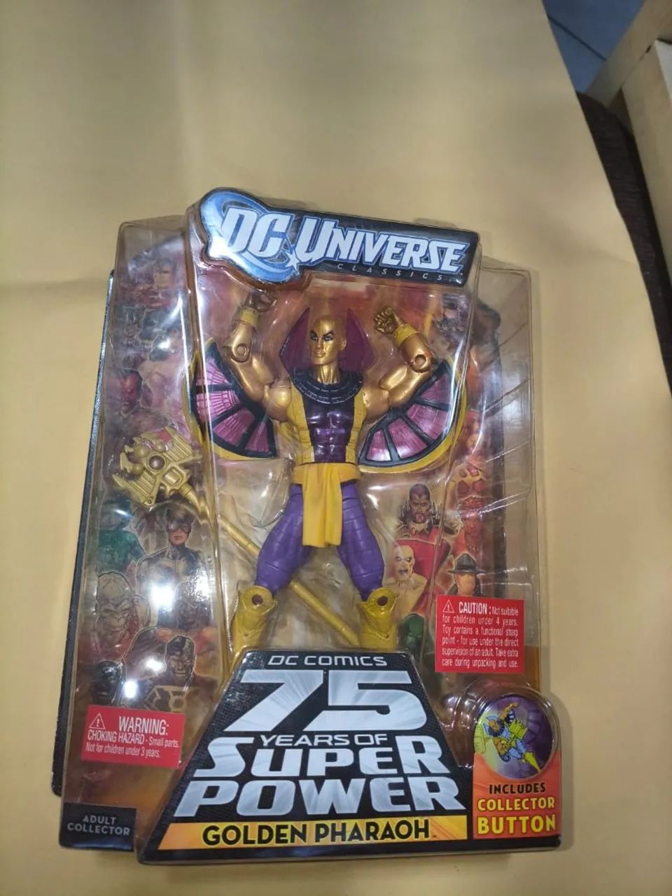 Boneco Golden Pharaoh Dc Universe - Foto 4