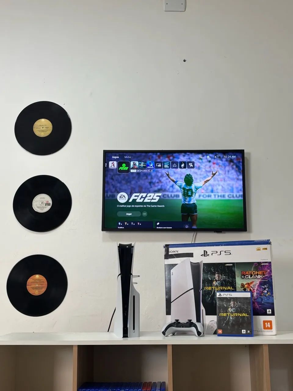 Ps5 slim com leitor  - Foto 2