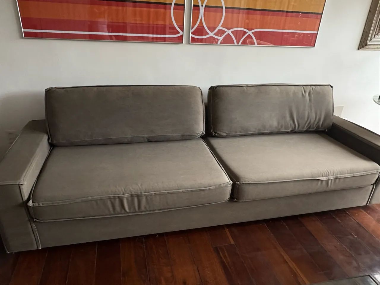 Sofá - cinza chumbo  - Foto 2