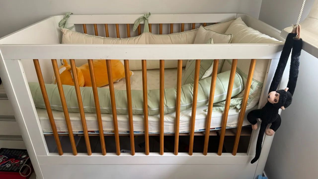 Berço infantil sofisticado 