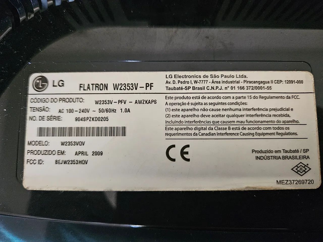 Monitor LG FullHD 24" 60hz - Foto 5