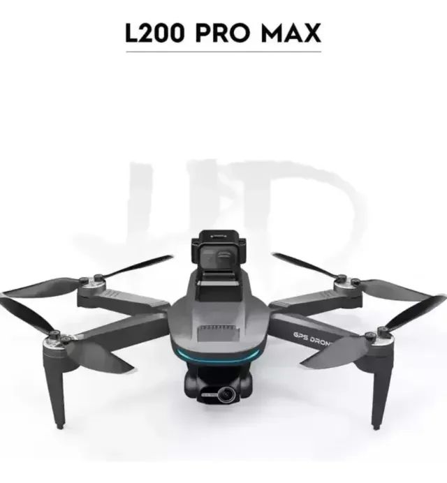 3 Novo Drone L200 Pró Max Com Câmera 4k Gps Gimbal