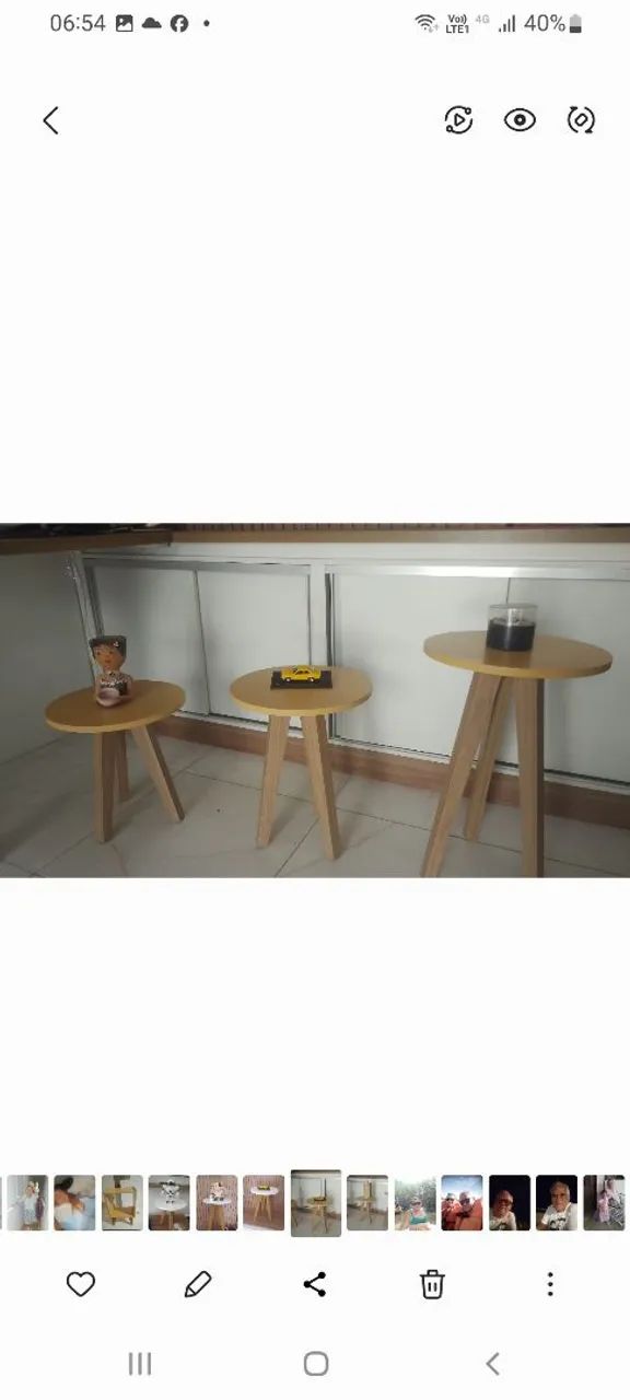 Mesinhas para decoração  - Foto 4