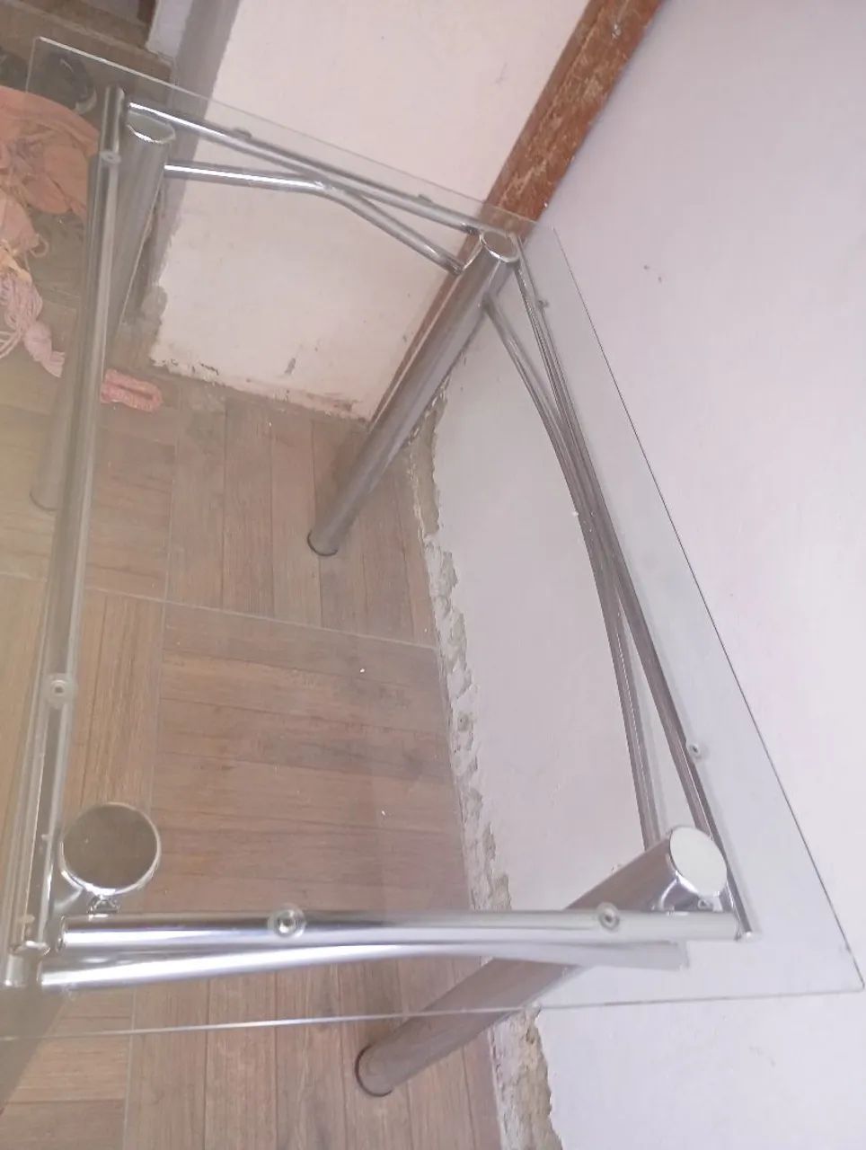 Mesa de alumínio com vidro - Foto 2
