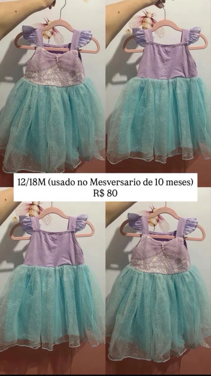 Lote - Kit de vestidos para mesversarios - Foto 4
