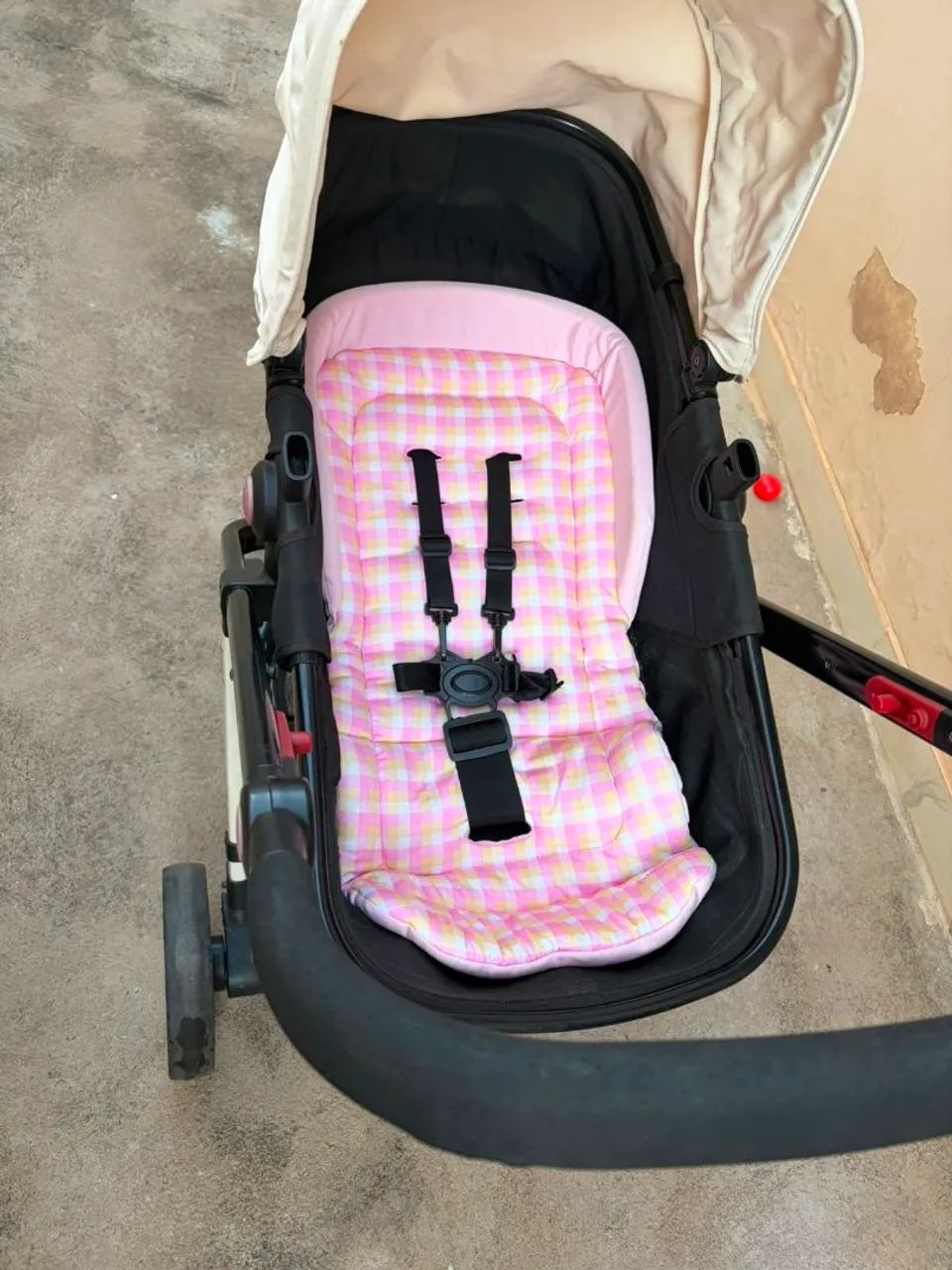 Conjunto carrinho e bebê conforto  - Foto 4