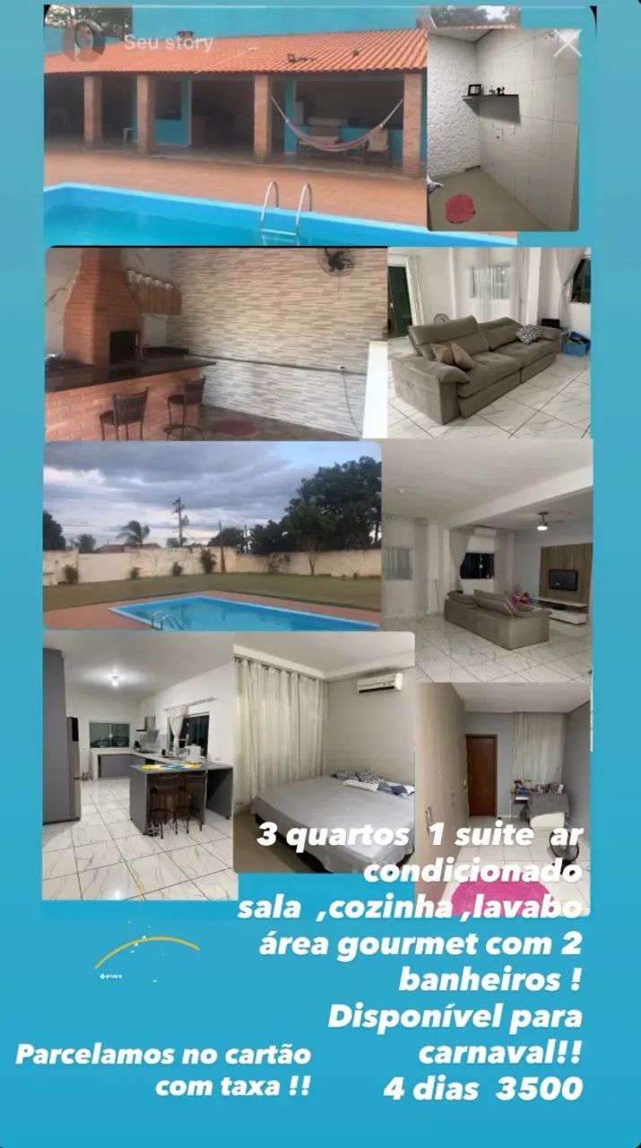 Chácara para carnaval 