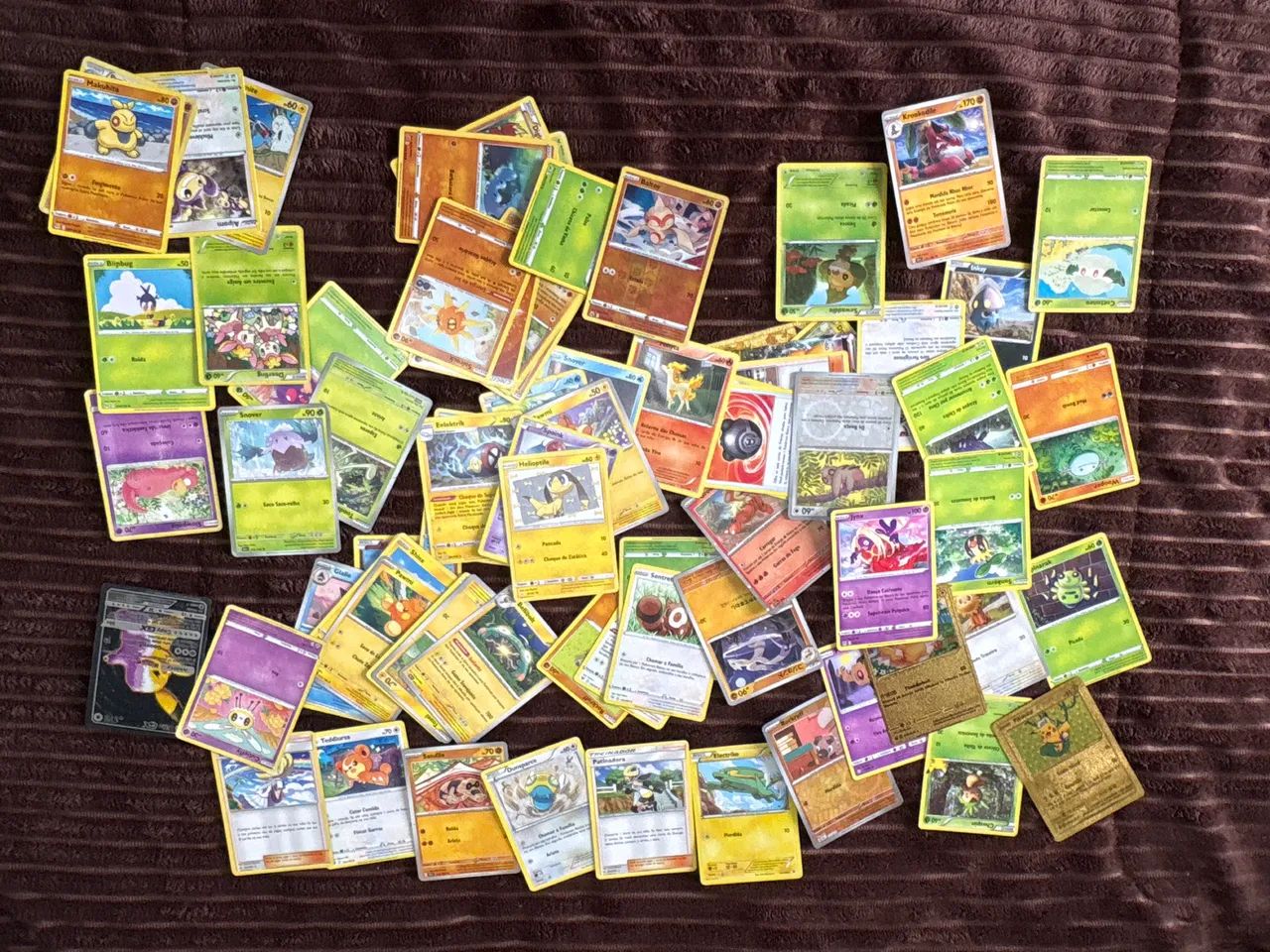  76 Cartas Pokémon 