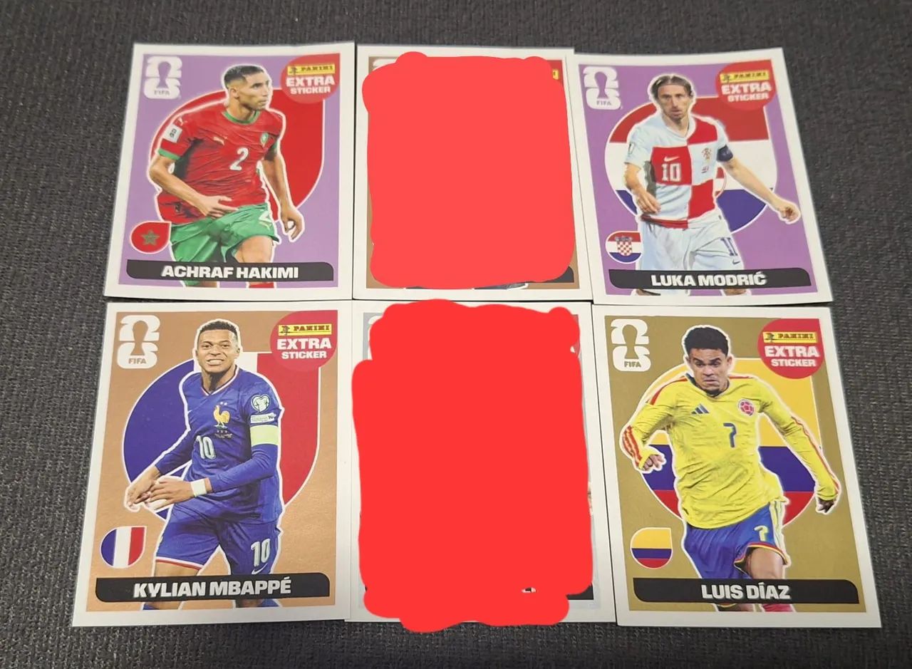 Figurinhas Legend Copa 2026