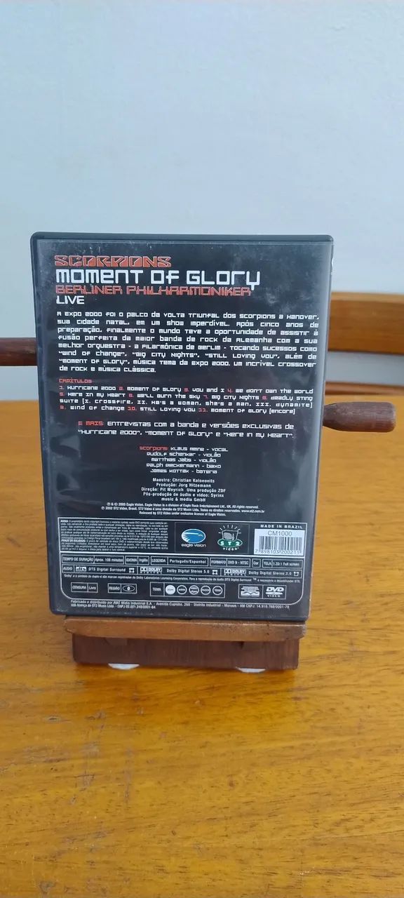 DVD Scorpions - moment of glory - Foto 3