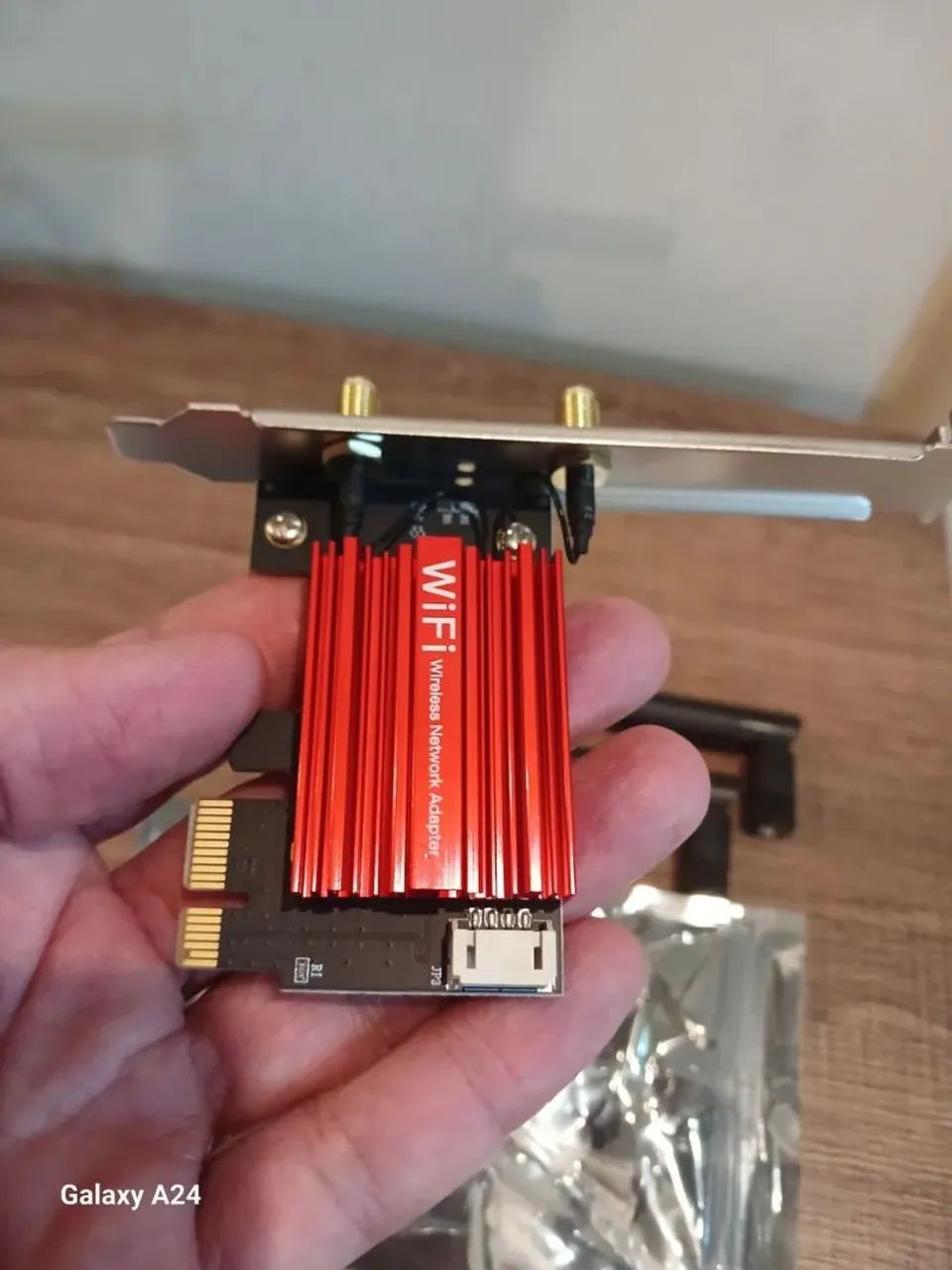 Placa de rede Wi-Fi 5.0 e Bluetooth 4.0 (Acessório novo Caixa lacrada) - Foto 3
