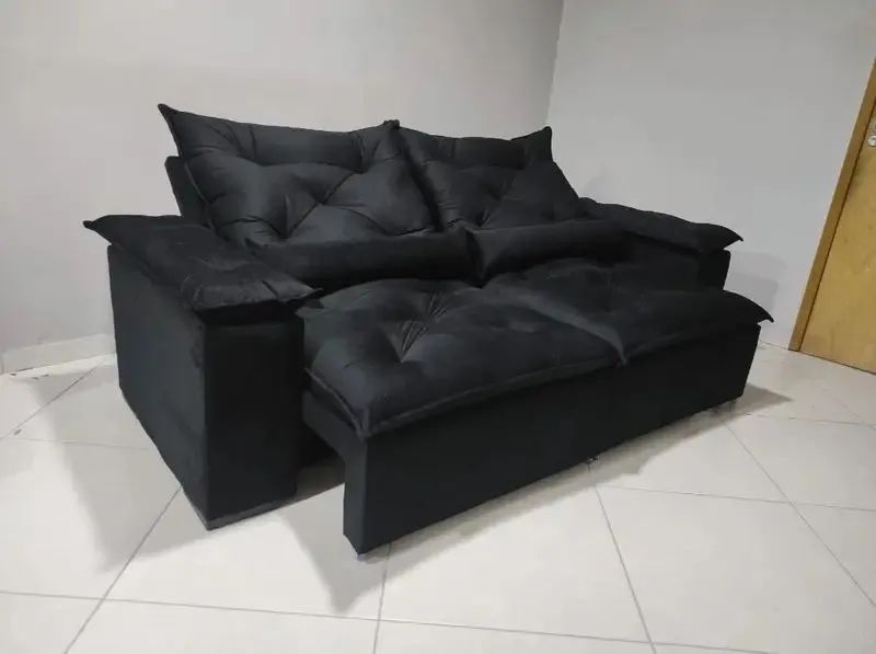 Sofa Retrátil 2,30m Athenas  - Foto 4