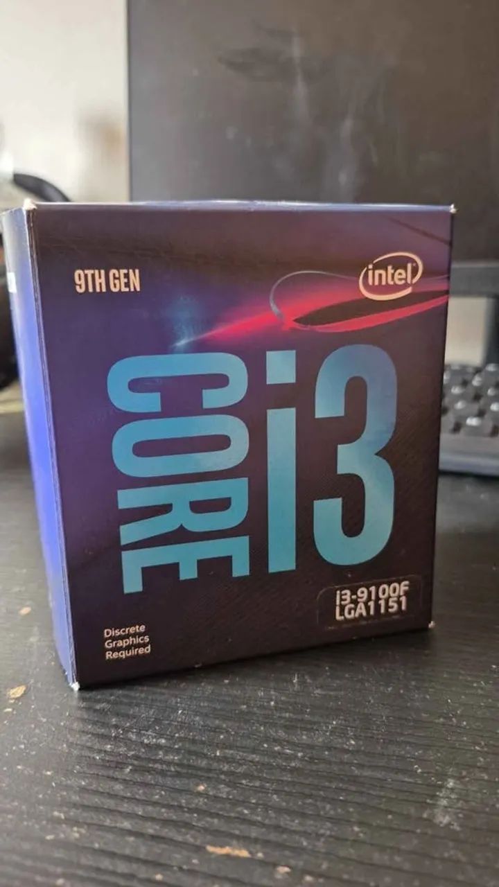 Processador Intel I3 9100F