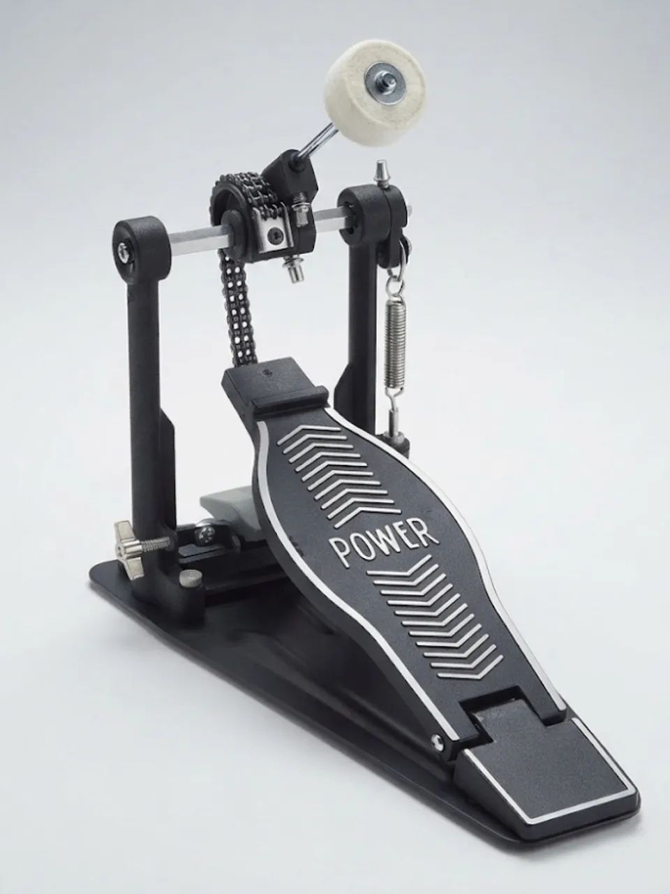 Pedal de Bumbo Simples Turbo Power - Novo e Robusto - Foto 2