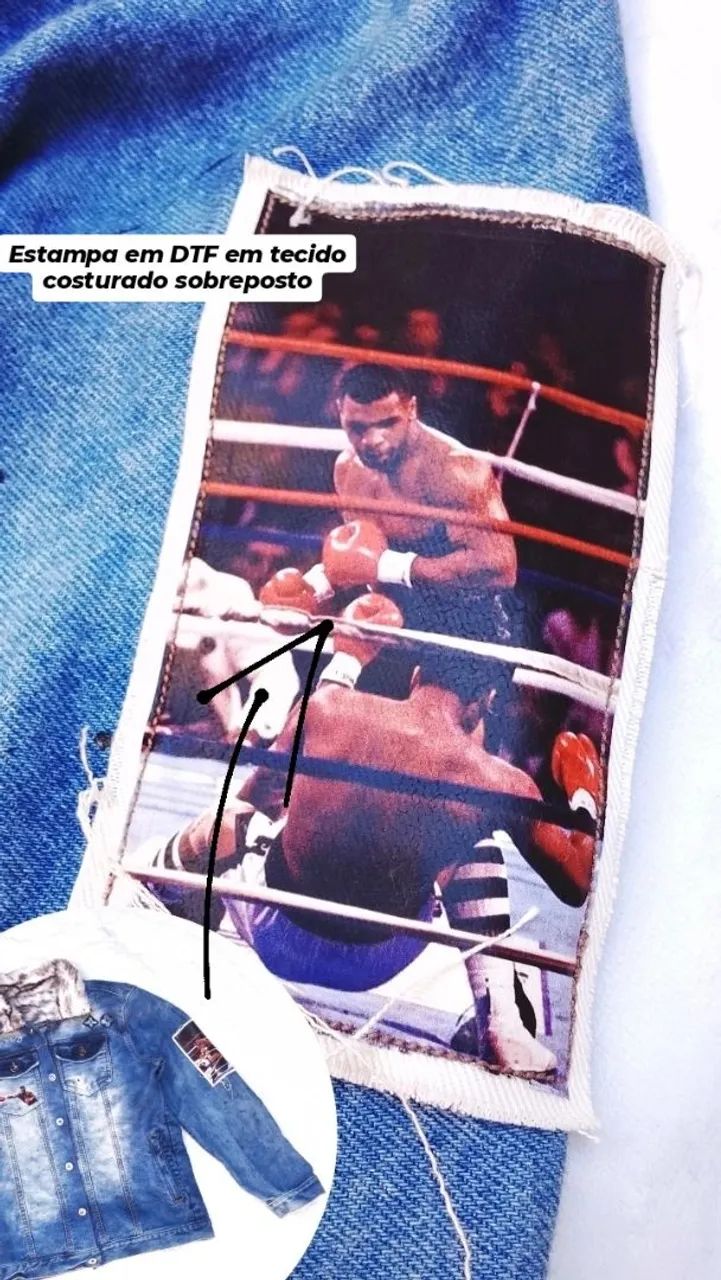 jaqueta mike tyson tygre 1/1 m - Foto 3