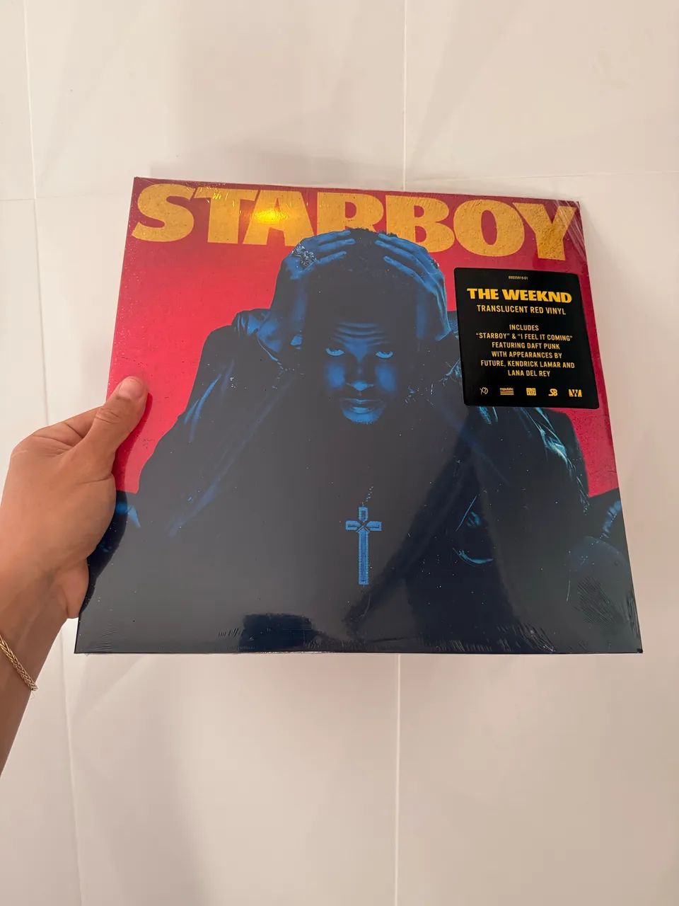 The Weeknd Starboy 限定カラーレコード　赤色 The Weeknd Starboy Vinil Vermelho Lacrado Importado - CDs, DVDs
